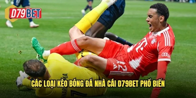 Các loại kèo bóng đá nhà cái d79bet phổ biến